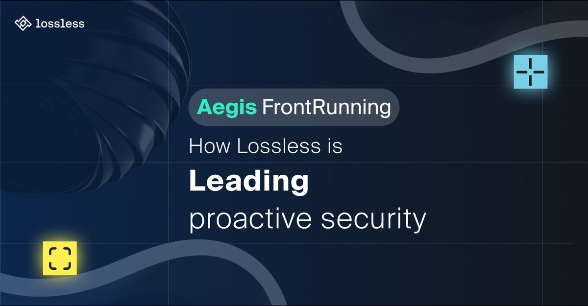 losslessdefi's tweet photo. Since launching FrontRunning on #Aegis dApp, we've witnessed a dramatic shift in how our users manage risk and navigate the #Web3 landscape.

Let's explore some key use cases that demonstrate how Aegis dApp is revolutionizing proactive security:

1. Instant Protection: The most straightforward benefit is the ability to instantly safeguard your assets from any threat with a single click. Drainers have zero chance of emptying your wallet.

2. Key Compromise Resilience: Even if your keys are compromised, attackers cannot modify your Aegis settings. Any unauthorized withdrawal attempt triggers a secure transfer of your funds.

3. Rescuing Locked Assets: A unique use case emerged where Aegis saved a user's assets after their wallet was compromised. The attacker drained all ETH, leaving other assets stranded. With FrontRunning activated via Telegram, the user triggered the drainer with a small ETH amount, enabling the safe transfer of remaining assets to a new wallet.

These are just a few examples of how Aegis dApp is empowering users to take control of their security in the Web3 world.