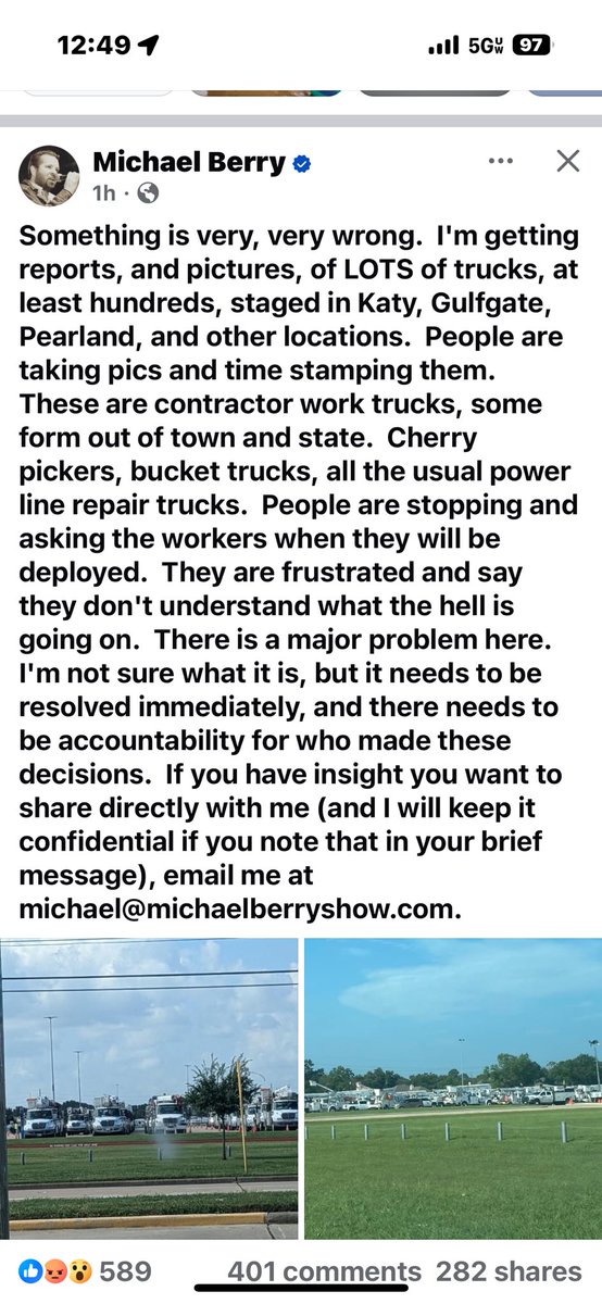 Shits going to be hitting the fan later today credit to! <a href="/MichaelBerrySho/">Michael Berry</a>