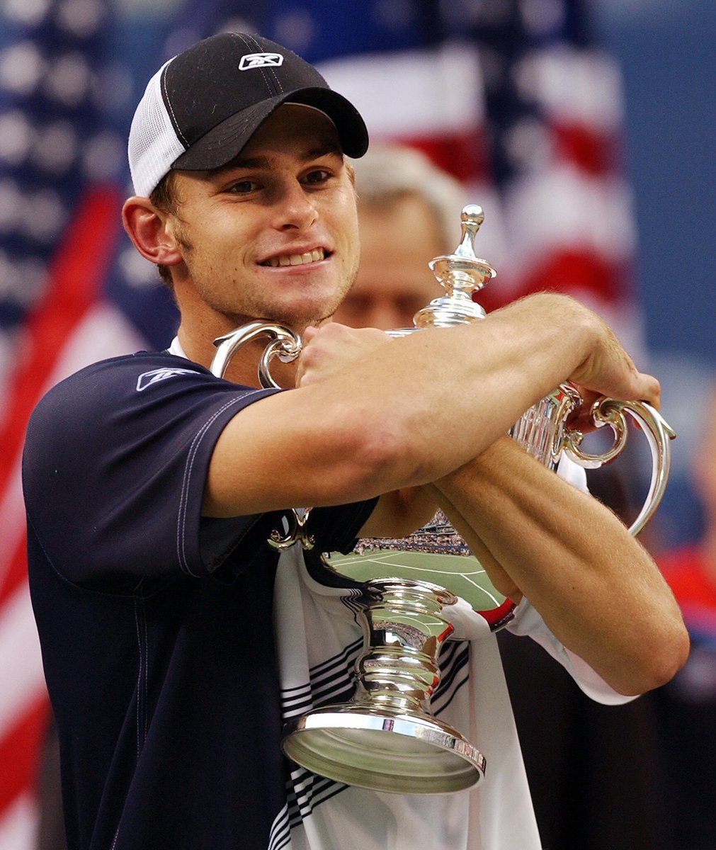 TheTennisLetter's tweet photo. 82 consecutive Grand Slams have gone by since an American man last won a major title. 

The last man to do it… 

Andy Roddick at the 2003 US Open.

🇺🇸 https://t.co/hVNEFPBsRq