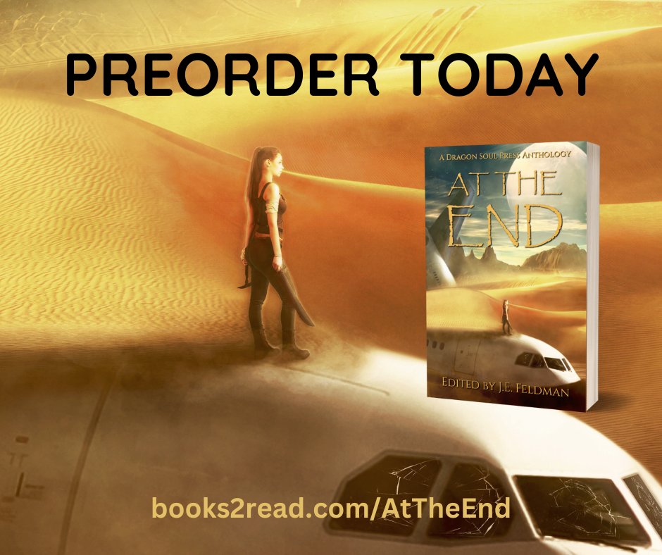 I'm excited to announce that my story "The Apocalypse Protocol" will appear in the new anthology At The End.
At The End is now available for preorder.
books2read.com/AtTheEnd