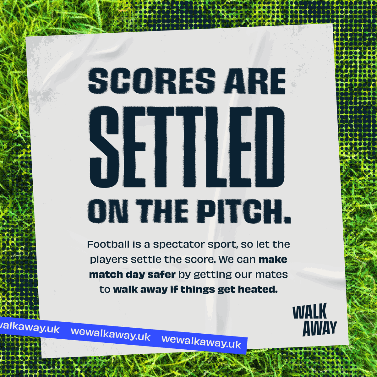 #ENGNED ⚽

We can’t control the result, but we can control how we act by walking away before things get ugly

Look out for each other and if things start to get out of hand, get your mate to walk away

orlo.uk/EKT9X

#WeWalkAway #Euro2024