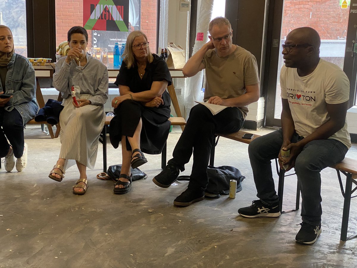 What housing &amp; health systems have in common is that they are dictated by a small, international cabal. Our aim is to understand community initiatives that respond to this. We are looking to create spaces of hope &amp; community &amp; form connections, says <a href="/NickGreenergy/">Nick Anim</a> <a href="/TTBrixton/">Transition Brixton</a>