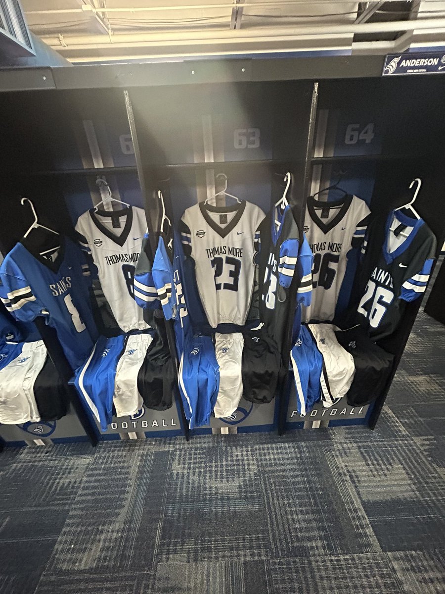 Had a great visit today at Thomas More University. Thank you for having me! <a href="/CoachNorwell/">Chris Norwell</a> <a href="/CoachBZink/">Brad Zink</a> <a href="/CoachJoeWynn/">Joseph Wynn</a>