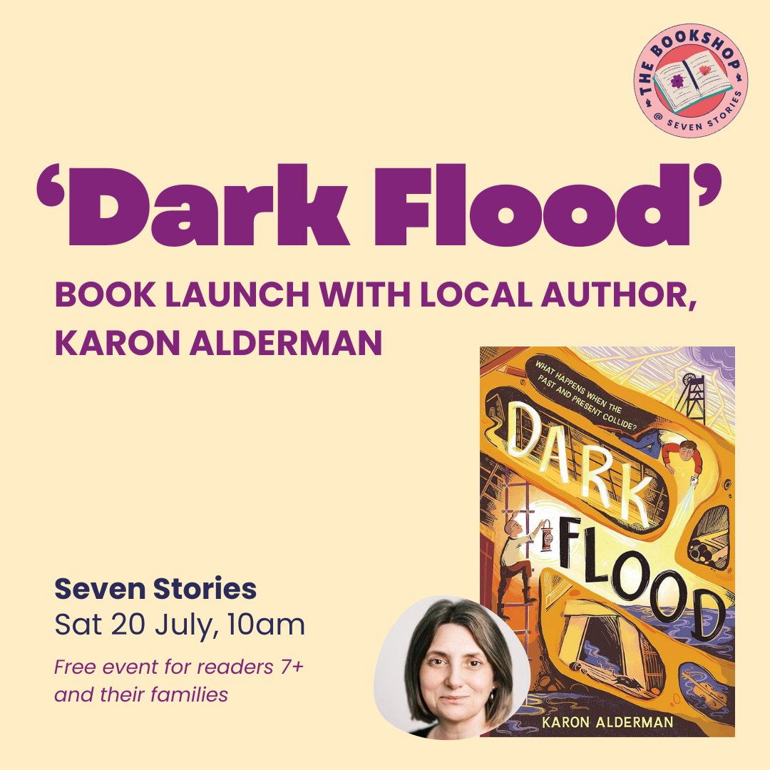Seven Stories (@7stories) on Twitter photo Come and join us for an exclusive celebration honouring the talent of local author, <a href="/KaronJAlderman/">Karon Alderman</a>, as she launches her extraordinary debut novel ‘Dark Flood’ set right here in our beloved Newcastle!📖
Don’t miss out on this wonderful, FREE event!✨
🔗sevenstories.org.uk/event/dark-flo… Come and join us for an exclusive celebration honouring the talent of local author, <a href="/KaronJAlderman/">Karon Alderman</a>, as she launches her extraordinary debut novel ‘Dark Flood’ set right here in our beloved Newcastle!📖
Don’t miss out on this wonderful, FREE event!✨
🔗sevenstories.org.uk/event/dark-flo…
