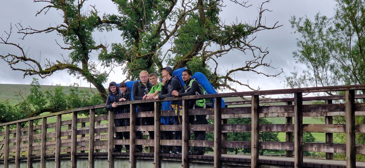 DofEWNAT's tweet photo. Springwood Day 2  Gold - Wet and windy ….again! Especially scrambling up the top of Pen-y-Ghent ! Groups all doing well- @SHSKingsLynn @GrahamLodge1 @AlfrescoA https://t.co/w1TZtyYQrL