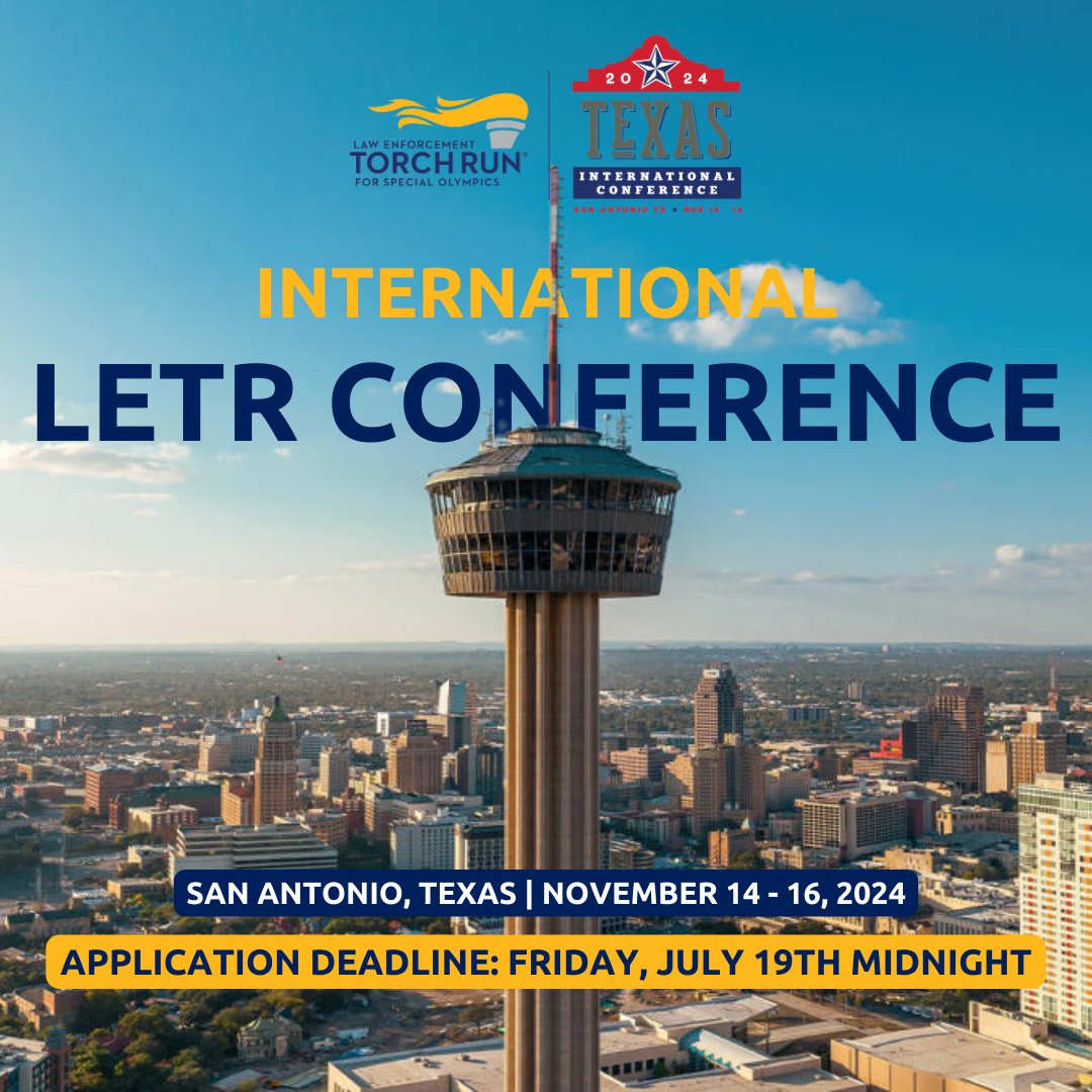 Attention all Ontario LETR Members! Are you an active member of a law enforcement agency and currently volunteering with your agency's LETR program?

Apply now to attend the 2024 International LETR Conference - Application deadline is Friday July 19th.

ontorch.run/2024IntConfApp