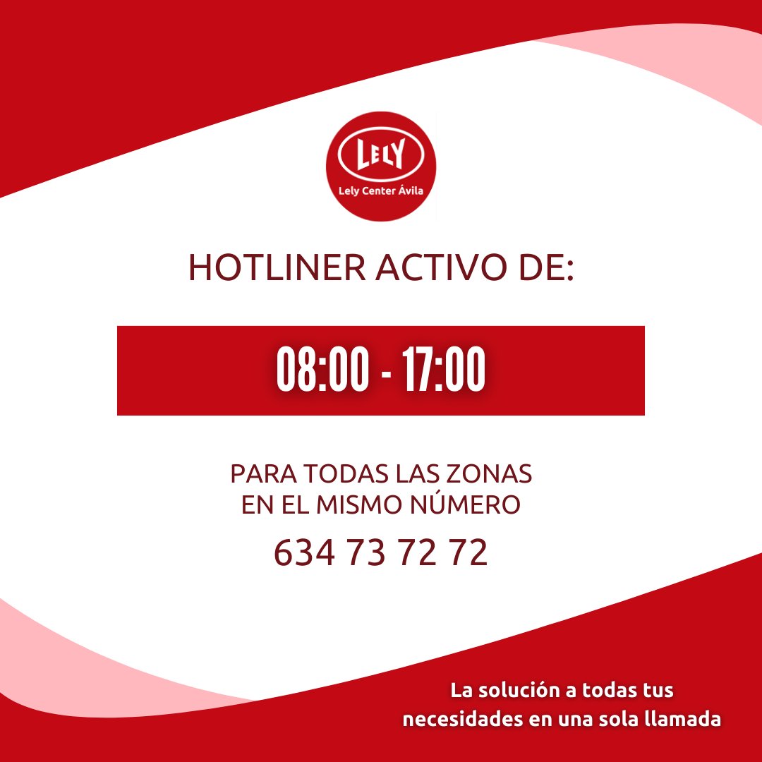 AvilaLely's tweet photo. HOTLINER Servicio Técnico

El nuevo tel��fono 634 73 72 72 será el encargado de dar respuesta a cuanto demandes de nuestro servicio técnico entre las 8 de la mañana y las 17

El mismo número te servirá, además, para contactar con tu técnico de guardia durante el resto del día https://t.co/3k2Oua5nIR