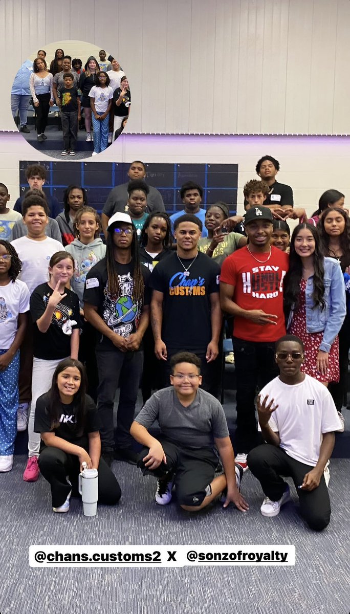 Another great day of mentoring and giving back to the youth in Deland Florida ❤️