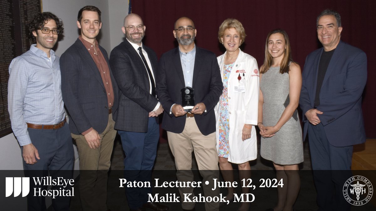 Last month we had the pleasure of hosting Malik Kahook, MD for the David M. Paton, MD Visiting Professor Lecture in Academic Global Ophthalmology.