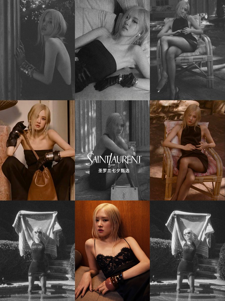 blckpinkpic's tweet photo. ROSÉ FOR SAINT LAURENT https://t.co/SaPJs1tpfe