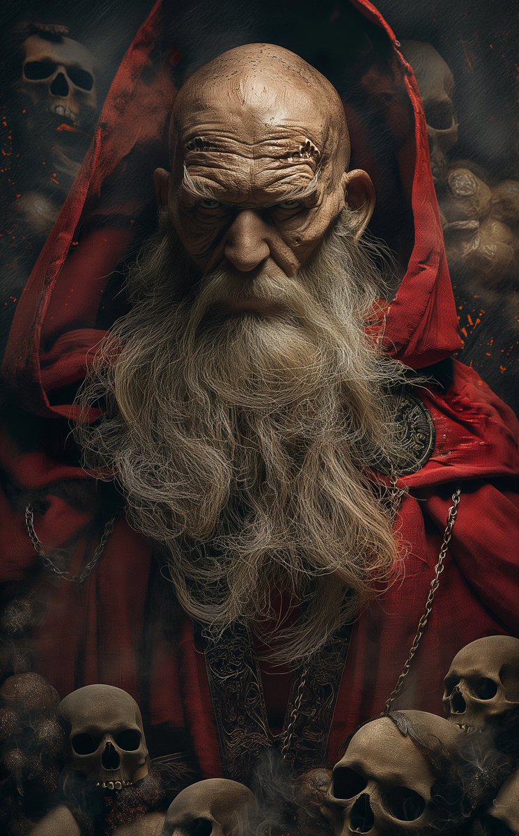 MaxxBlackheart's tweet photo. Have you always wanted to know what Santa Claus wears in the freetime...
Good night world...tired af need some rest
Peace im out

#AIart #darkart #evilsanta #AIartGallery #midjourneyart #GenerativeAI #MidweekMotivation https://t.co/qs7gqn29hF