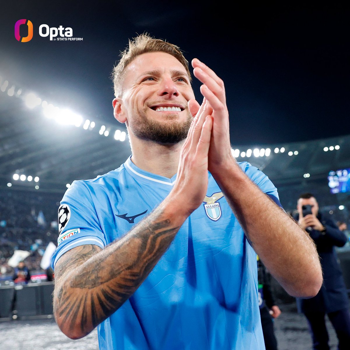 OptaPaolo's tweet photo. 201, 169 &amp; 36 - Ciro #Immobile:

· È l'ottavo miglior marcatore nella storia della #SerieA (201 gol)

· È il miglior marcatore nella storia della #Lazio in Serie A (169 gol)

· Vanta il record condiviso di gol in una singola stagione di Serie A (36, al pari di Higuaín).

Aquila. https://t.co/ea93UFIAUN