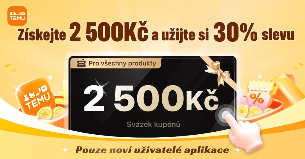 MilanRybr1's tweet photo. ⭐Kliknutím na odkaz https://t.co/FEmSlWWsE3 získáte balíček kuponů v hodnotě 💰2 500 Kč nebo ⭐. Vyhledejte acu686937 v aplikaci Temu a získáte slevu 💰30 %. https://t.co/090QPVlAQk