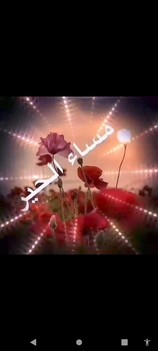 مساء النور والسعادة على الجميع