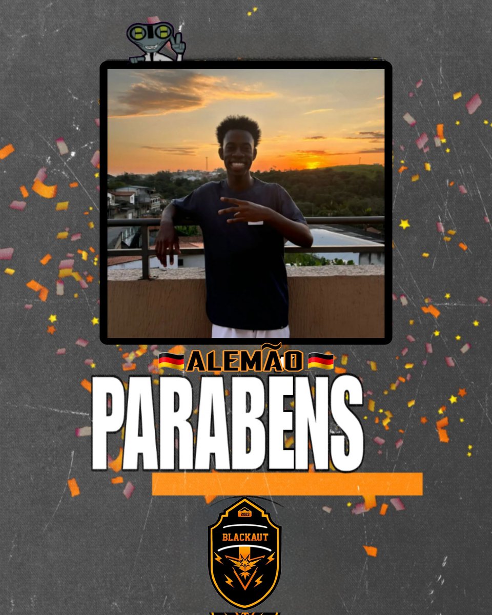 Blackaut171's tweet photo. ⚡🇩🇪 ALEMÃO BDAY🇩🇪⚡
Hoje é o dia dele, nosso atleta diretamente de Berlim- Alemanha 
Ele foi um dos fundadores e inspirações para adotarmos o nome do clube (BLACKaut)
Pela camisa do clube ele acumula inúmeras canelas arrancadas um trauma no elenco 👀👀
Parabéns, Red🥳 https://t.co/MYinufSrDV