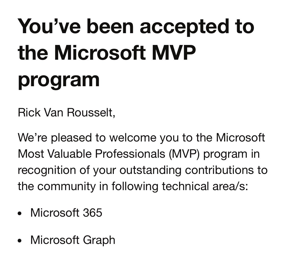 Rick Van Rousselt tweet media