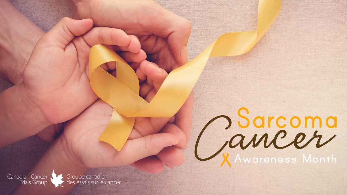 July is #SarcomaAwarenessMonth. Join us in raising awareness and supporting those affected by the battle against Sarcoma. #CCTG is inspired by the strength and resilience of all patients and families. We are committed to advancing research and helping improve lives.
