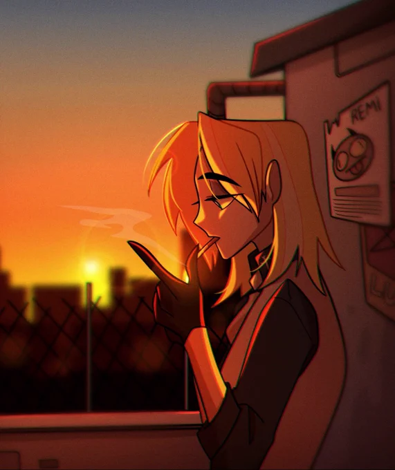 It's Michael's Instagram account.#remiOC #HazbinHotelMichael
