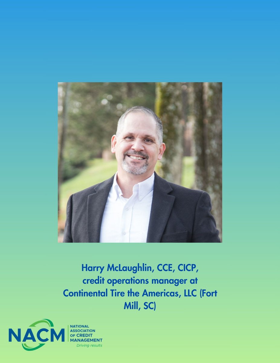 🌟Today, we're back with another member spotlight to celebrate NACM Tampa's Harry C McLaughlin, CCE, CICP from Continental who just recently earned his CCE!

📖Read about his journey for his designation in today's blog!
bcm.nacm.org/member-spotlig…