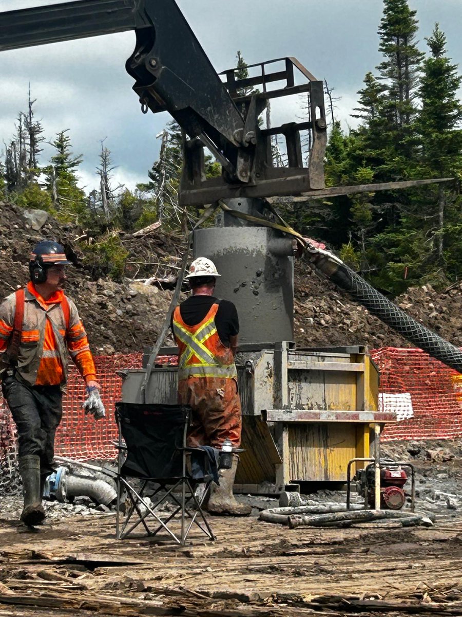 VRTXEnergy's tweet photo. Check out the latest drilling images from the Robinsons River Project! Our team is hard at work, and we're excited to share our progress. Stay tuned for more updates! $VRTX $VTECF #salt #hydrogen #CleanEnergy #mining https://t.co/QtYZKVEcZU