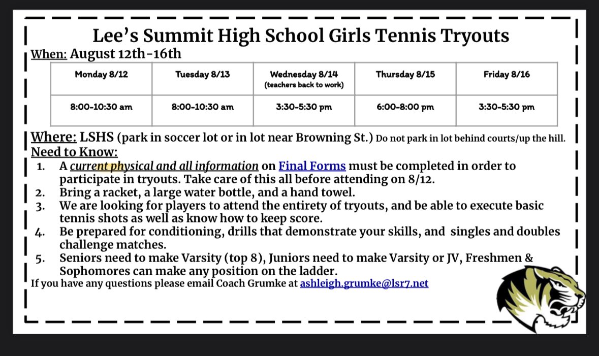LSHS Girls Tennis tweet media