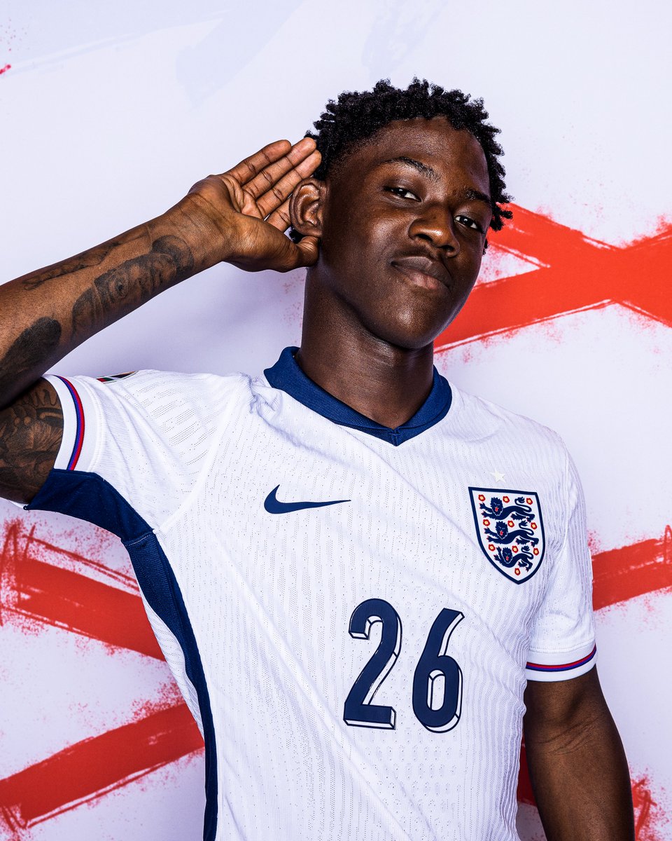 brfootball's tweet image. 19-year-old Kobbie Mainoo is England’s youngest player ever to play in a semifinals of a major tournament 💫