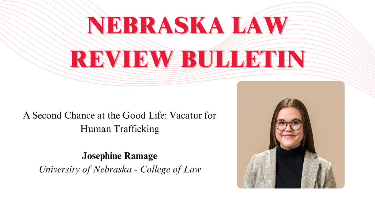Nebraska Law Review tweet media