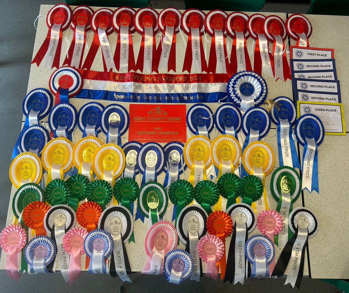 TheNorthSchFarm's tweet photo. All the colours of the rainbow! #kentcountyshow https://t.co/ZUkRKQ9UeY