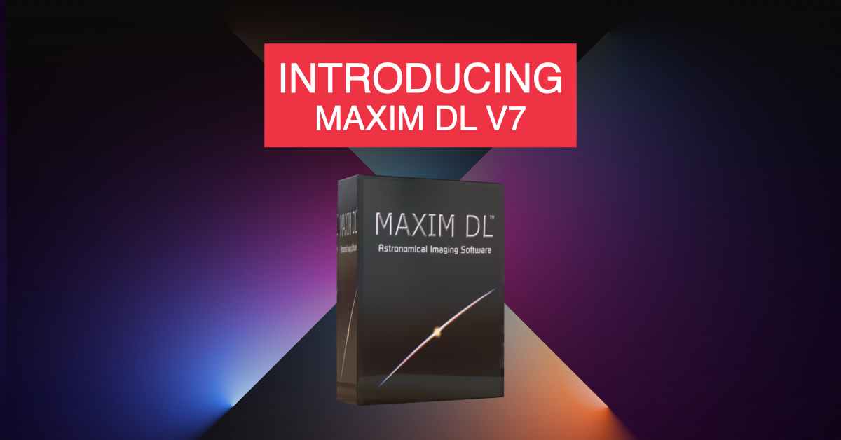 Introducing MaxIm DL Version 7! Enjoy enhanced 64-bit speed and a sleek, modern interface with Dark Mode, perfect for high-resolution cameras. 

Learn more: diffractionlimited.com/maxim-dl/

#DiffractionLimited #AstronomicalImaging
#AstronomyPhotography #TelescopeImaging #Astrophotography