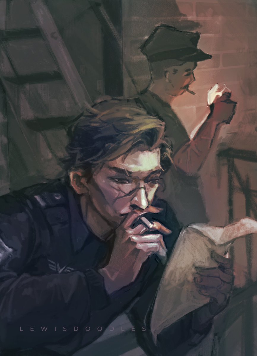 POE POE (on a break). 

#HermitCraft #HermitCraftfanart #hermittwt #GoodTimesWithScar #Skizzleman