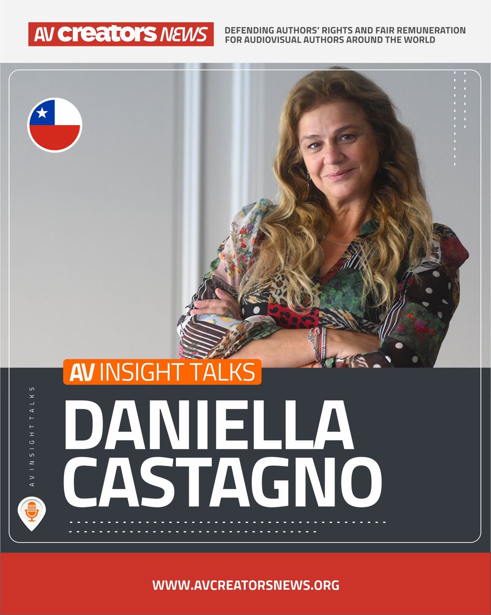 avcreatorsnews's tweet photo. 🇨🇱Daniella Castagno, Vice President of AVACI: "We Are at the Service of Other Societies"
💻More information: https://t.co/Ck1FCd1YV7
🇨🇱Daniella Castagno, vicepresidenta de AVACI: “estamos al servicio de otras sociedades”
💻Más información: https://t.co/W4q5YgA3jD
#avaci #atn https://t.co/WRVdEEI71L