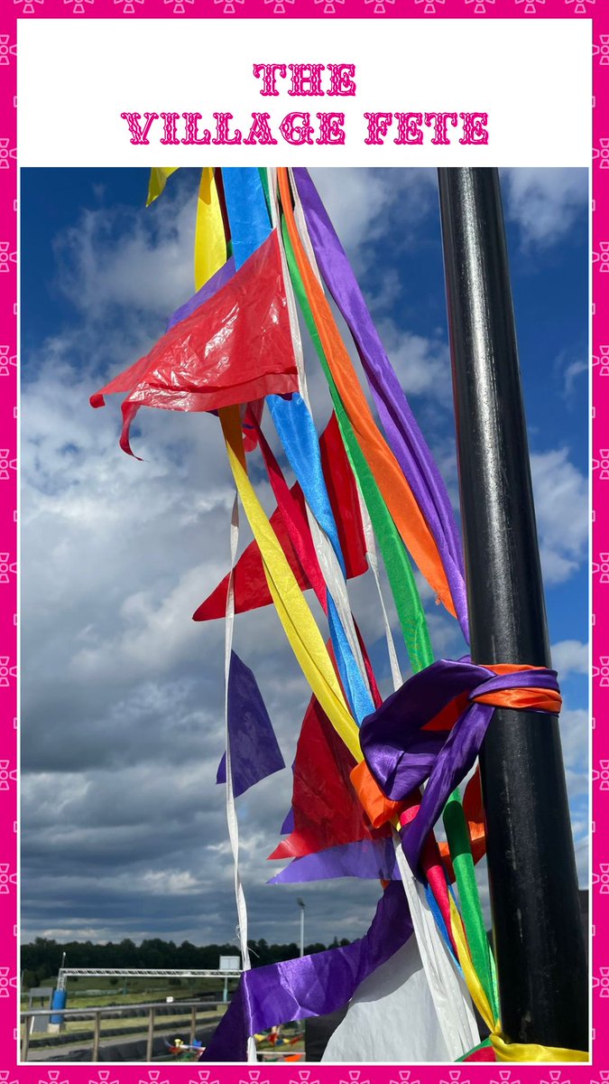 The bunting is up and we are ready to welcome you all tomorrow for our #BackupVillageFete !

There is still time for anyone who has not got a ticket yet, to come along and enjoy the fun, you can purchase Day Passes here bit.ly/3PyiSph

#CharityEvent #BackupTech