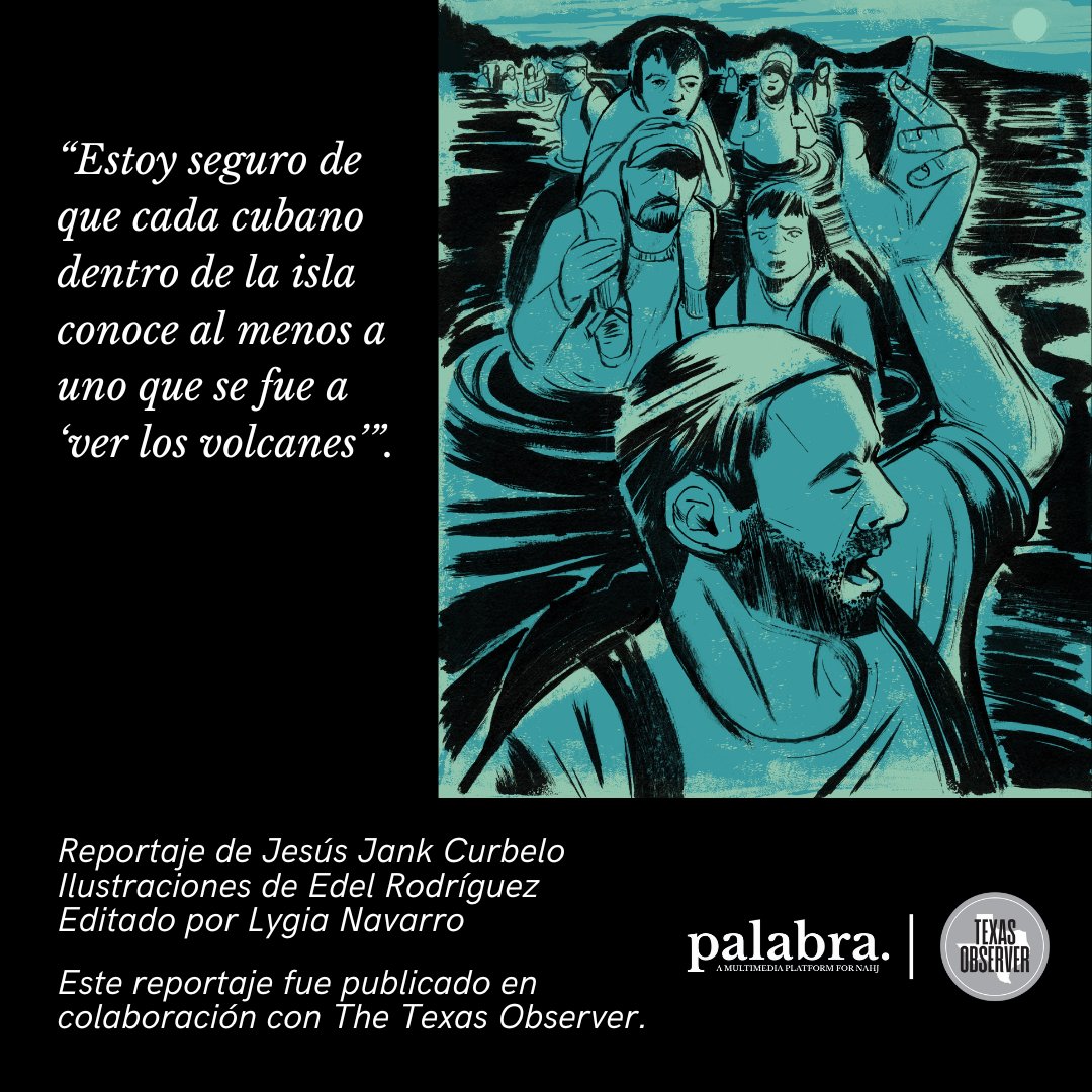 palabranahj's tweet photo. Los solicitantes de asilo enfrentan un viaje peligroso hacia los EE. UU., a menudo cruzan fronteras de América Latina. Rara vez escriben de esto. Lee el relato de @jankcurbelo para @palabranahj y @TexasObserver. Editado por @LygiaNavarro🖼️@edelstudio https://t.co/T7cFYqJPWc https://t.co/zlGP1jJ9cj