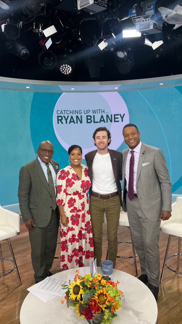 Great to catch up with <a href="/alroker/">Al Roker</a> <a href="/craigmelvin/">Craig Melvin</a> <a href="/SheinelleJones/">Sheinelle Jones</a> to talk about <a href="/rbfamfoundation/">Ryan Blaney Family Foundation</a> and our great partners focused on supporting #ALZ awareness and brain health on <a href="/TODAYshow/">TODAY</a> 

today.com/video/ryan-bla…