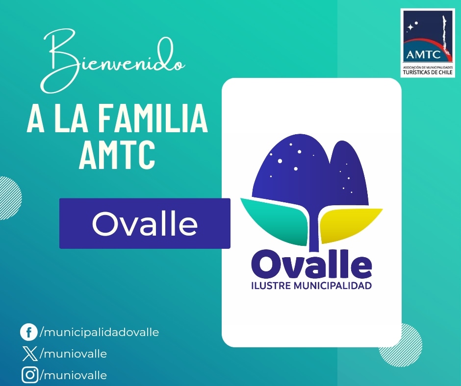 Felicitamos a la Municipalidad de Ovalle ser parte de la familia AMTC!!!

Bienvenidos 🥳🥳🥳

<a href="/Muni_ovalle/">Municipalidad Ovalle</a> 👏👏👏