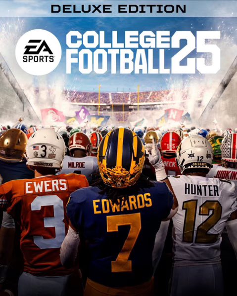 Let’s do a quick giveaway…

Giving away a copy of CFB 25 DELUXE EDITION to a random person who reposts this❗️

Must Repost, Like and Follow myself and <a href="/boodroww/">Josh</a> to be chosen❗️

Winner will be chosen July 14th❗️