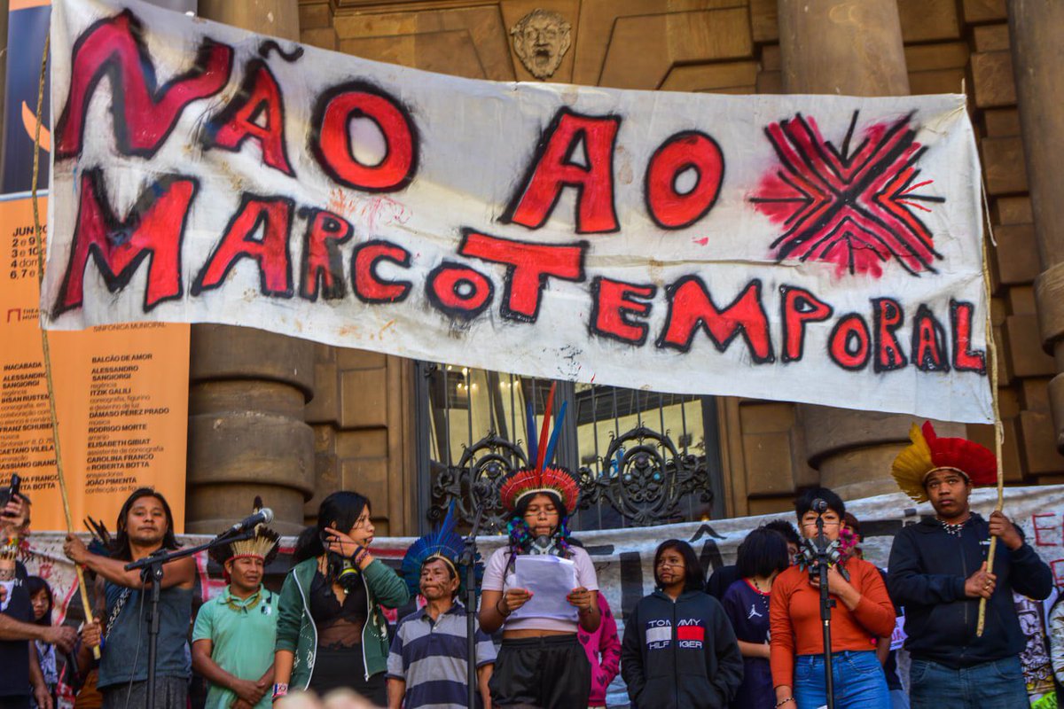 jocavalcantipe's tweet photo. São quase 1.400 terras indígenas sob ameaça direta. Não ao PEC da Morte!
#MarcoAncestral #PEC48Nao https://t.co/DAh9Vd1yCF