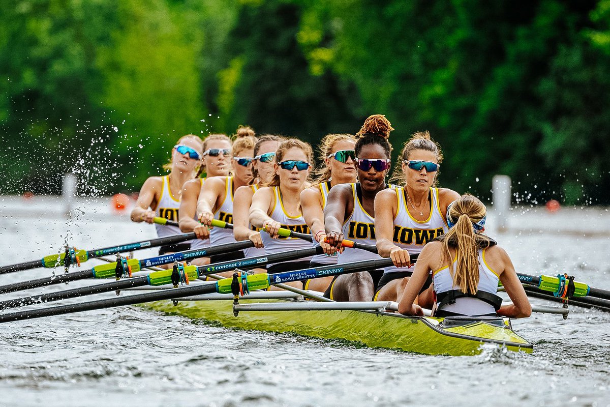 iowarowing's tweet image. From the start through the finish, we #FightForIowa 

#GoHawks #HRR #Henley