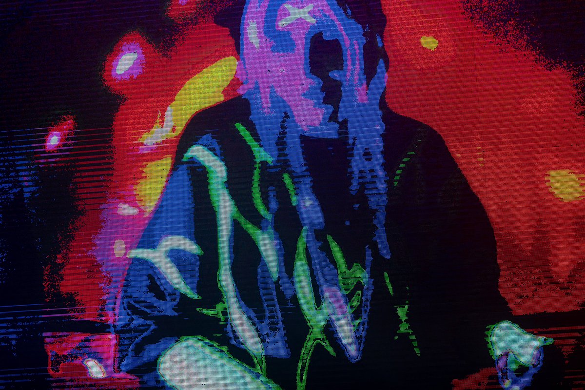 Some crazy photos from rehearsal last night for tonight’s show at @exitfestival in Serbia. Seeing this world I’ve created in my mind become a reality is a surreal experience. I am grateful for all of you who want to exist in this world with me.