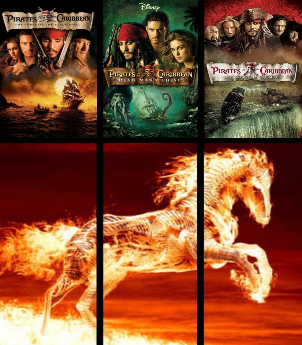 bestjacksparrow's tweet photo. the perfect trilogy https://t.co/r7ADHWidXh