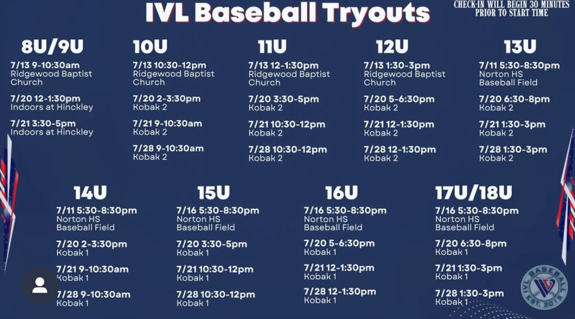 IVL Baseball tweet media