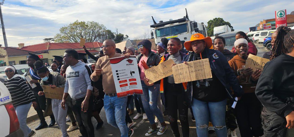 We have united against unemployment, dirty town that drives out investors, we say no to corruption and service delivery backlog in our town. Thank you to all media houses that had covered this program from its initiation stages. #sabcnews, Engcobo FM #VukaniFm #SABCRadio