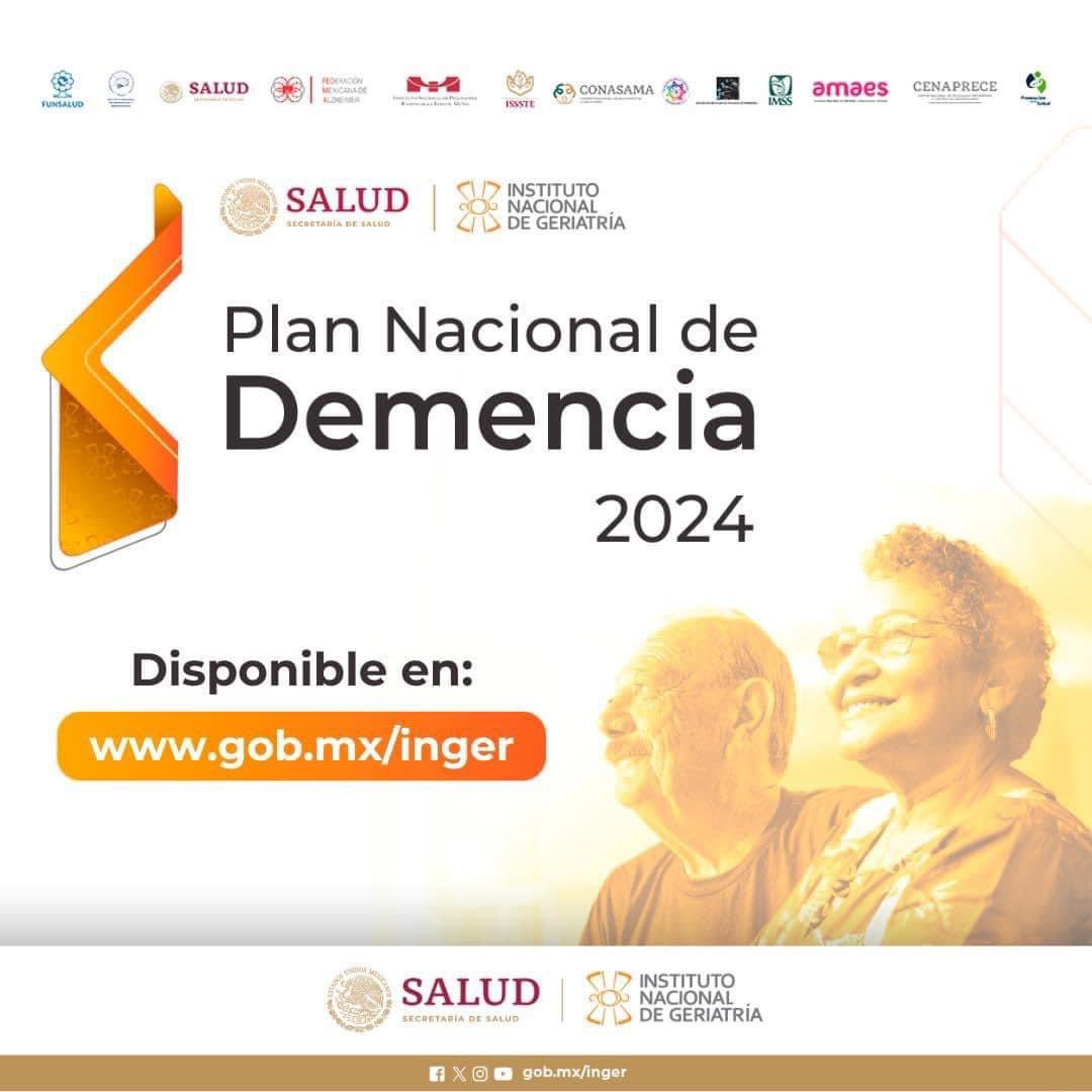 INGER_mx's tweet photo. 🧠 Descarga el Plan de Demencia de México 2024 y conoce nuestras acciones concretas para mejorar la atención y conciencia sobre la salud cerebral. Juntos, podemos crear un futuro más consciente y saludable. 📥🇲🇽 

Descárgalo aquí:  https://t.co/bwxxCjfIYz

 #SaludMental #Demencia https://t.co/uE68hh0Bq7