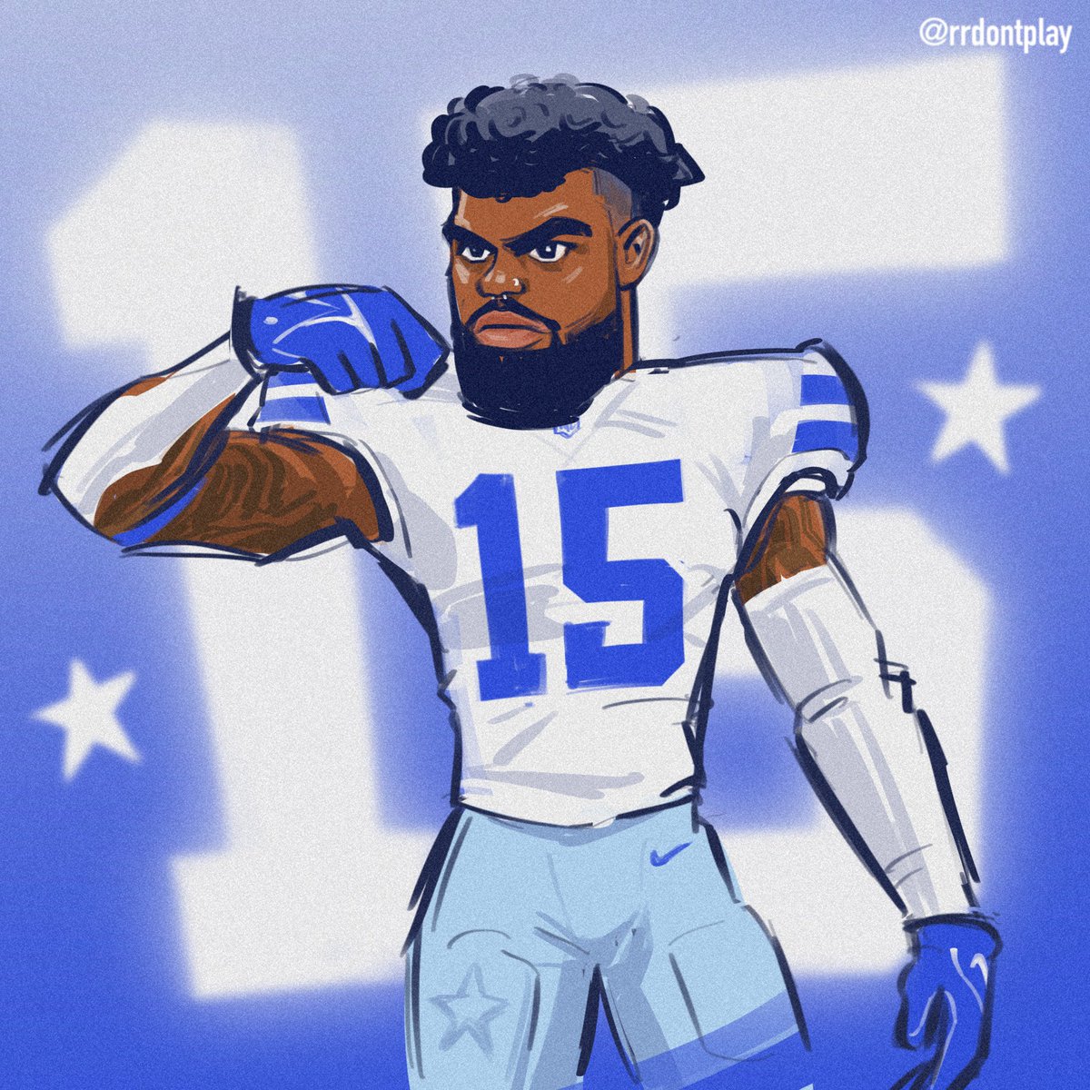 rrdontplay's tweet photo. Feed 15 🍗 @ezekielelliott 
Drop your prediction for Zeke’s stats this season as he returns to Dallas.🌟
.
.
@dallascowboys #zeke #zekeelliot #DallasCowboys #cowboys #illustlation #dallascowboysfootball #NFL #cowboysfans #runningback #nflfootball https://t.co/GW64X5jHPc