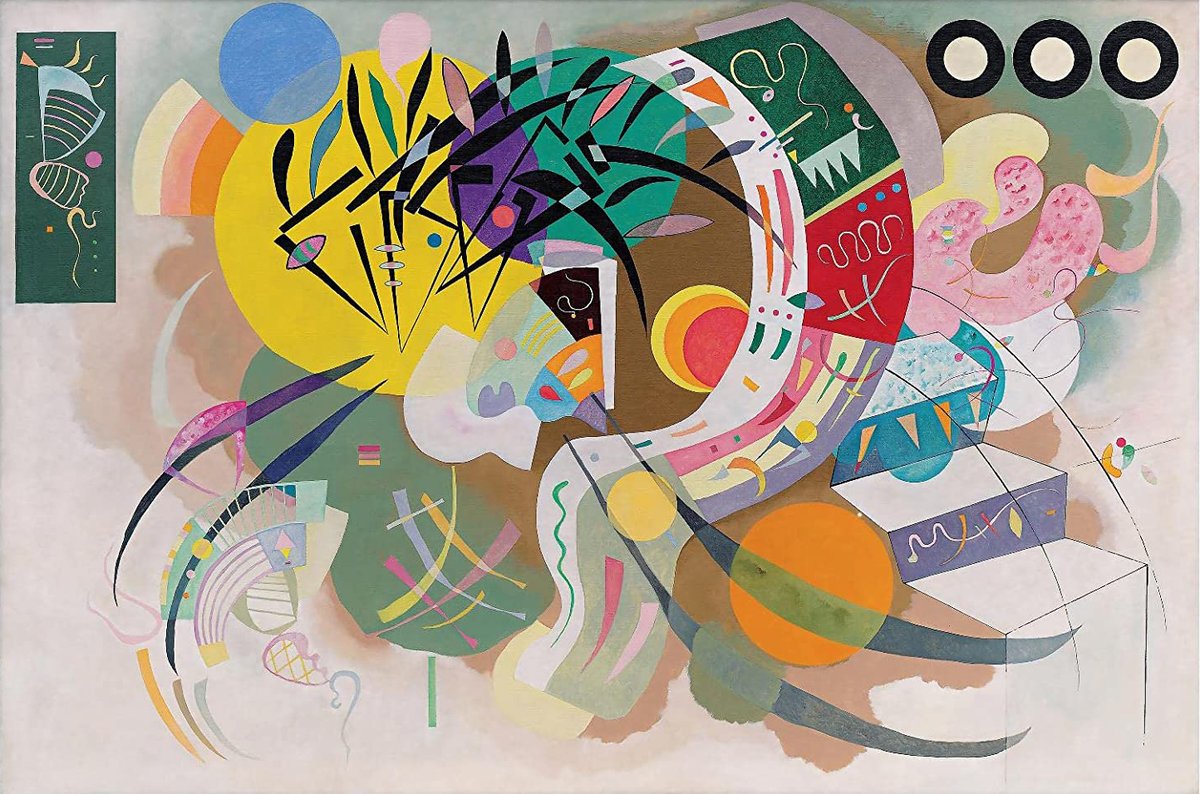 ワシリー・カンディンスキー （Wassily Kandinsky、1866-1944） 『支配