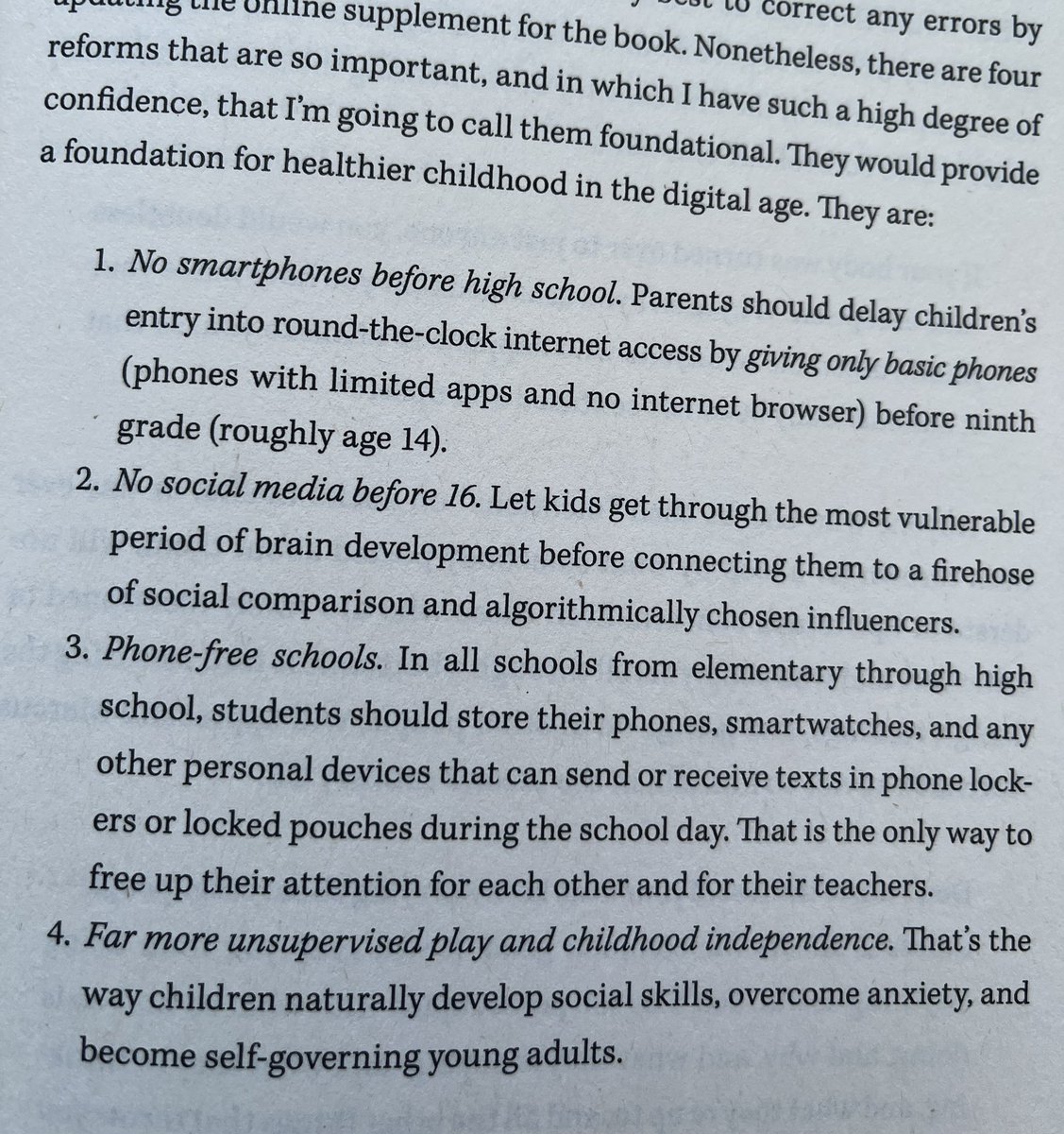 mrsmaion's tweet photo. This book describes the negative effects technology has on the mental health of our students as well as ways to help make a positive change. Makes me thankful that I didn’t get a cell phone until university. https://t.co/z2I7UK275d
