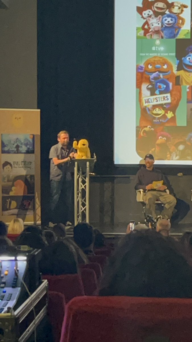 One of my favourite <a href="/childmediaconf/">The CMC</a> sessions every year! This one was particularly satisfying. Hooray for puppets and puppeteers! #tcmc