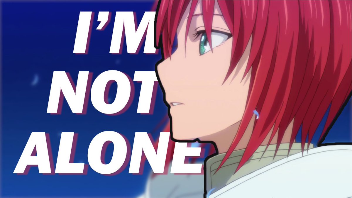 addvillYT's tweet photo. Been awhile since my last video but the wait is over and I'm back with another anime review! Check out Chise's journey of overcoming herself and finding freedom in The Ancient Magus' Bride! https://t.co/VZq8aZXfD5