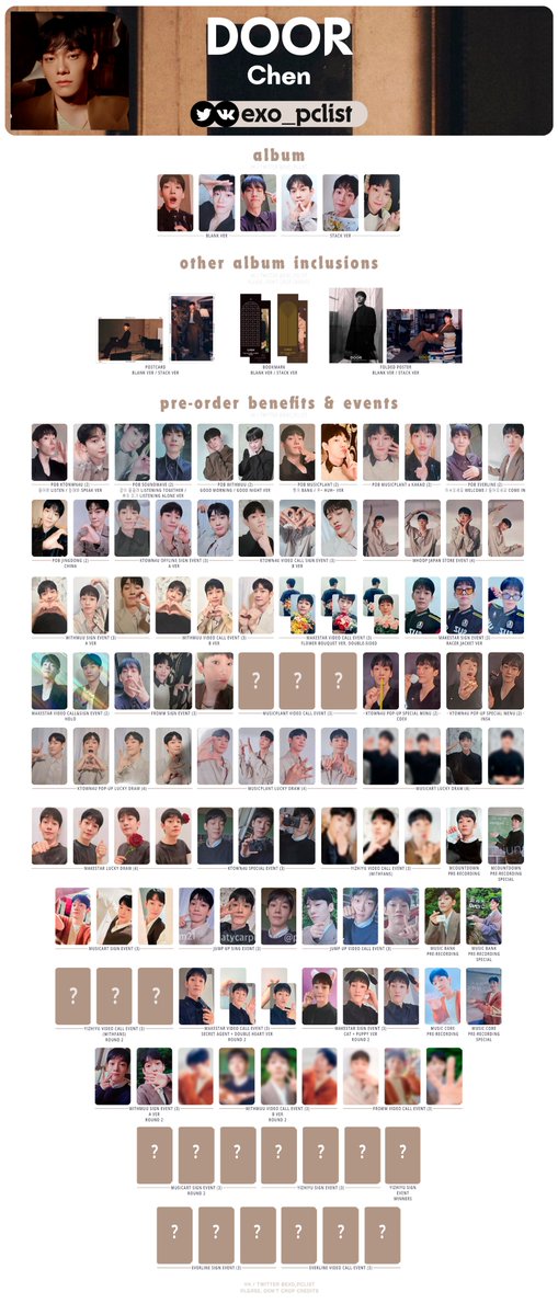 exo チェン　ジョンデ　トレカ　カード　chen メリシュオ　メイリシュオ