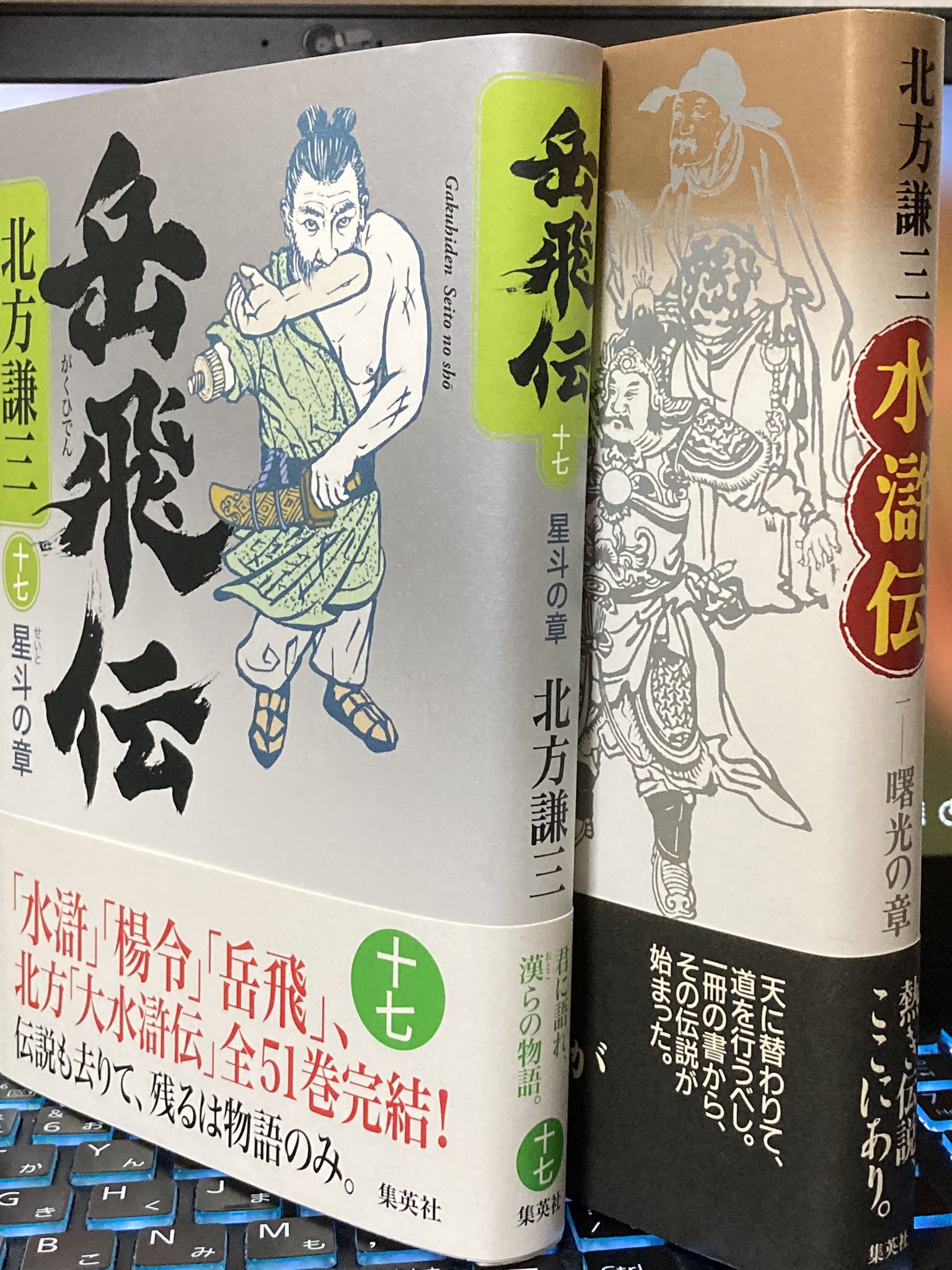岳飛伝 全巻   1三霊の章～17 星斗の章 北方謙三 文庫版 岳飛伝 完結BOX 全17巻+読本 18冊セット